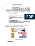 Revoques y enlucidos: definición, propiedades y clasificación