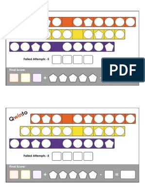 Krankzinnigheid pad overspringen Qwinto Block PDF | PDF