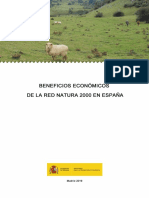 Beneficios Económicos de La Red Natura 2000