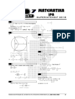 Matematika IPA - Problem Set 07 - SI SBMPTN 2018 - BKB Nurul Fikri