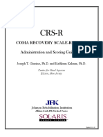 Coma Recovery Scale - Revised (CRS-R) PDF