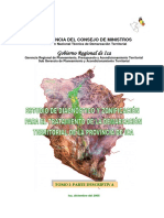 Estudio de Diagnóstico y Zonificación para el Tratamiento de la Demarcación Territorial de la Provincia de IcaEstudio de Diagnóstico y Zonificación para el Tratamiento de la Demarcación Territorial de la Provincia de Ica