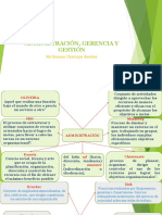 ADMINISTRACIÓN, GERENCIA Y GESTIÓN Clase 1 PDF