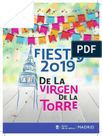 Programa Fiestas Virgen de La Torre 1