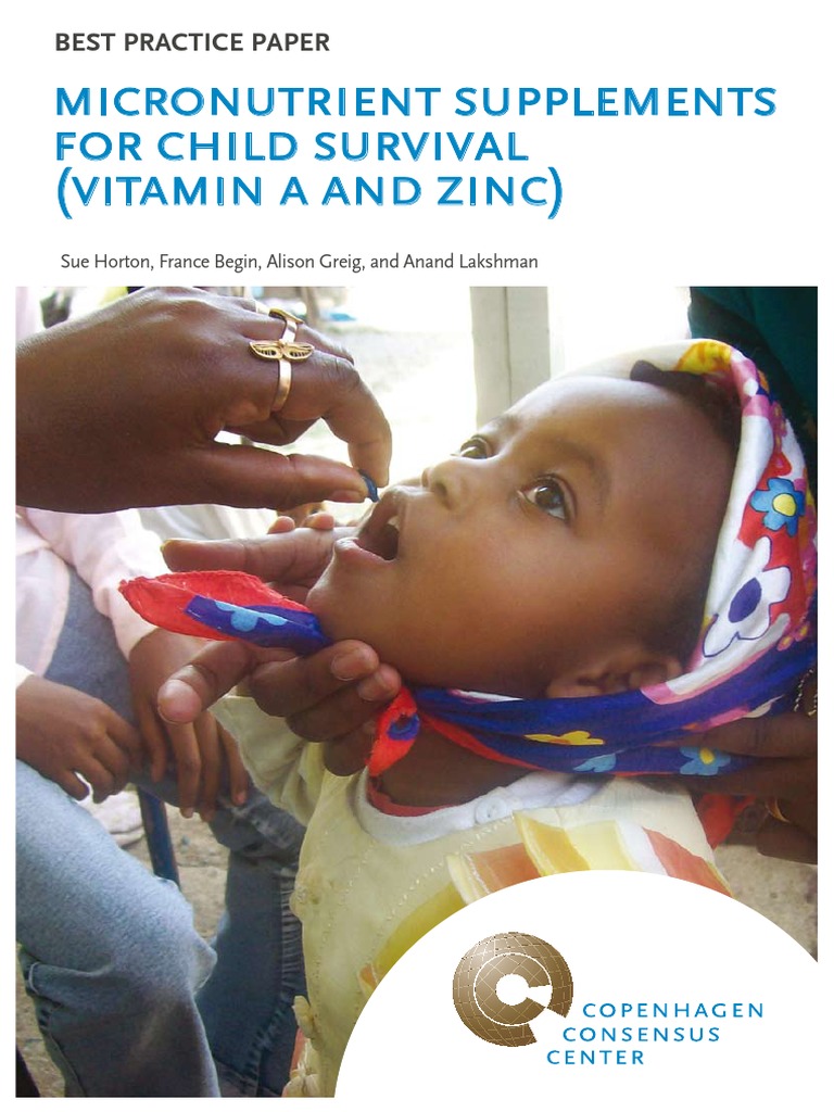 Micronutrient Supplements for Child Health | PDF | Diarrhea | Vitamin A