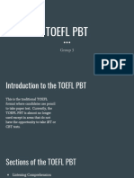 Toefl PBT