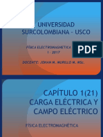 Diapositivas Electromagnetismo - Usco