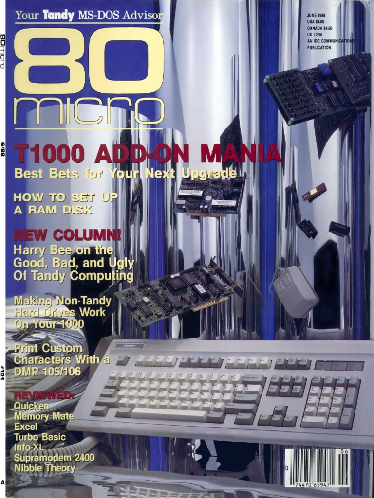 80microcomputing 8806 | PDF | Random Access Memory | Office Equipment