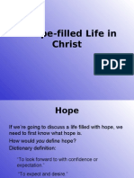 A Hope-Filled Life in Christ