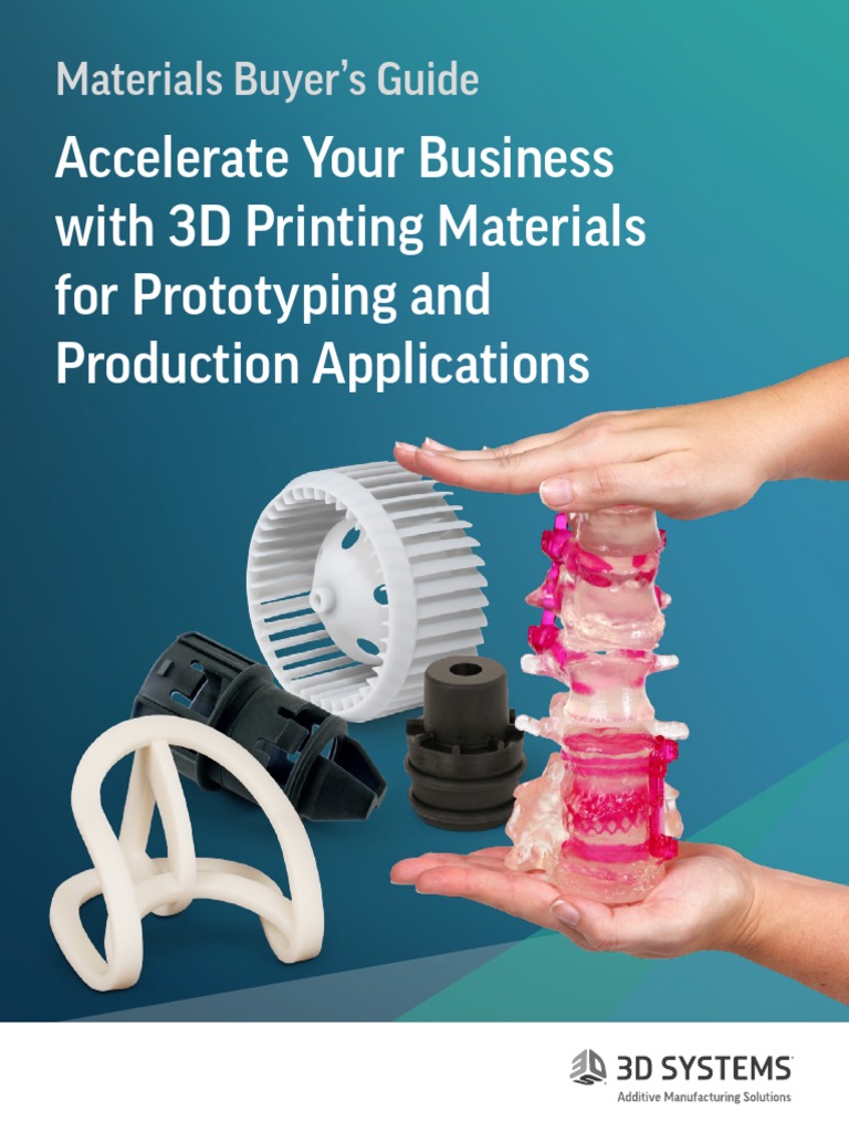 3D | PDF | 3 D Printing | Amorphous Solid