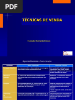 Diaporama Técnicas de Venda