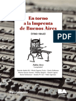 Libro en Torno A La Imprenta de Buenos Aires PDF