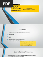 The Java Collections Framework: Praveen Raj R (Mark Education Academy)