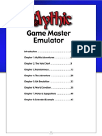 Game Master Emulator: Create Tabletop RPG Adventures Without Preparation