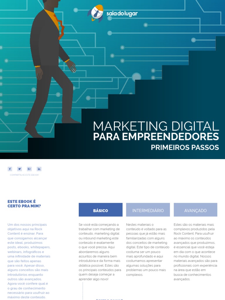 Marketing Digital para Empreendedores - Primeiros Passos PDF | PDF ...