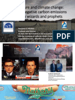 Agriculture and Climate Change: Towards Negative Carbon Emissions Through Wizards and Prophets