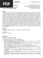 Programa Economia Brasileira UFMG