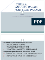 TOPIK 2 - Peranan Guru Dalam Pengurusan Bilik Darjah PDF