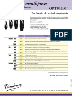 Becs de Saxophone OPTIMUM UK PDF