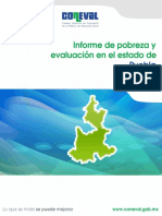 Informe de Pobreza y Evaluación 2012 - Puebla PDF