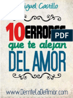 10 Errores Que Te Alejan Del Amor