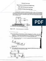 Monash Universit Department of Mechanical Engineering MEC3406 Mechanical Vibrations Problem Solving Class (Set One)