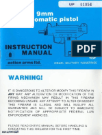 Uzi Semiautomatic Pistol en