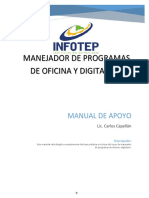 PROGRAMA MANEJADOR DE PROGRAMA DE OFICINA Y DIGITACION