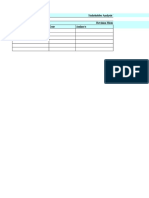 Stakeholder Analysis Template