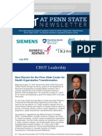 CHOT Leadership: New Director For The Penn State Center For Health Organization Transformation