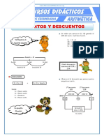 Aumentos y Descuentos para Primero de Secundaria