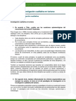 Cuestionario de Investigación Cualitativa