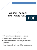 Ciljevi I Zadaci I Ishodi