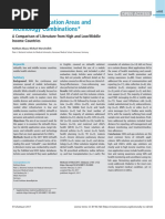 Mhealth Application Areas and Technology Combinations