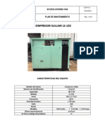 Mantenimiento compresor aire 185 CFM