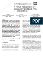 Review Paper: Application of Nanotechnology in Smart Civil Structures