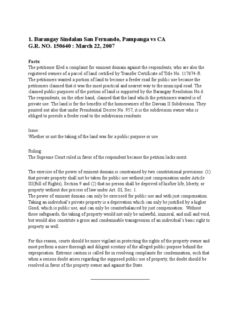 Eminent Domain Download Free Pdf Just Compensation Eminent Domain