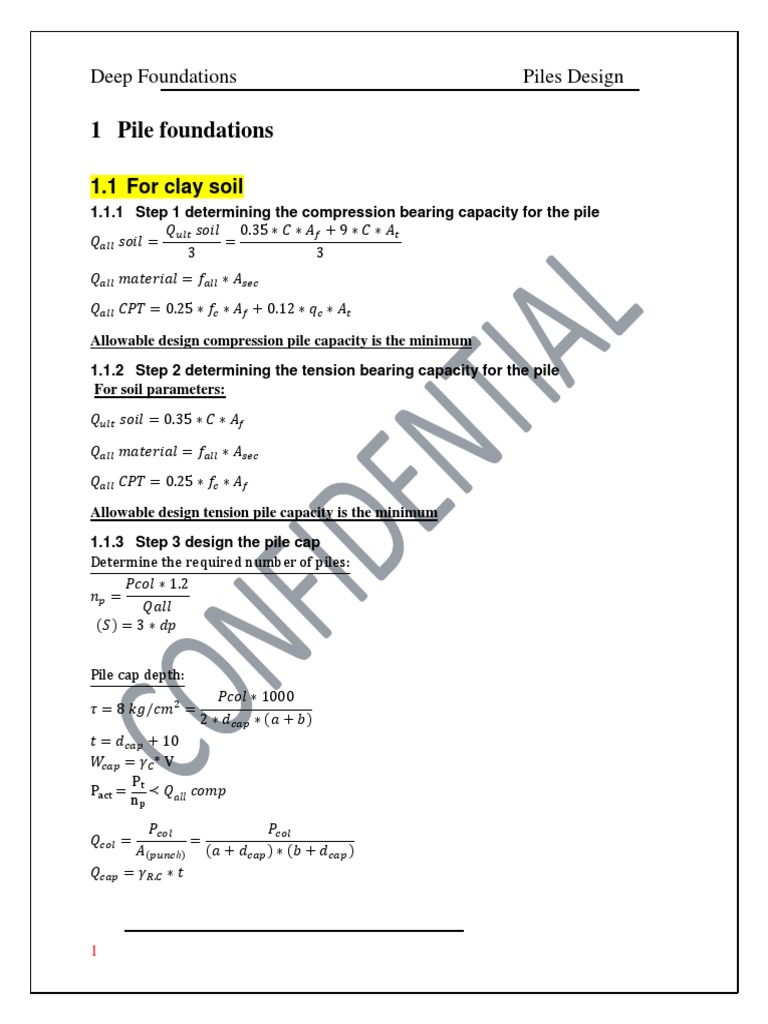 Soil and Foundation 3 | PDF | Deep Foundation | Economic Sectors