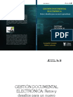 Gestión Documental Electrónica: Retos y Desafíos para Un Nuevo Aprendizaje PDF
