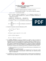 Ecuaciones Diferenciales y Algebra Lineal (MA264