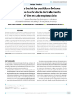 ¿Esporas de Bacterias Aerobias Son Buenos Indicadores de La Eficiencia Del Tratamiento Del Agua Un Estudio Exploratorio PDF