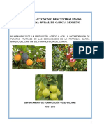 Proyecto Plantas Frutales PDF