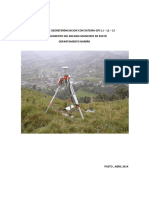 Informe topografico