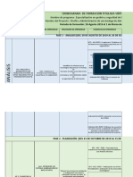 Cronograma General GSBD-29 de Agosto de 2019 Al 1 de Marzo de 2020