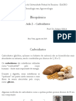 Aula 2 - Carboidratos PDF