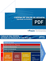 Cadena de Valor de SEDAPAL PDF