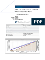 Link JECUAN To LA FLORIDA Installation Report