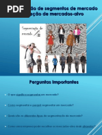 Segmentação e Seleção de Mercados-Alvo