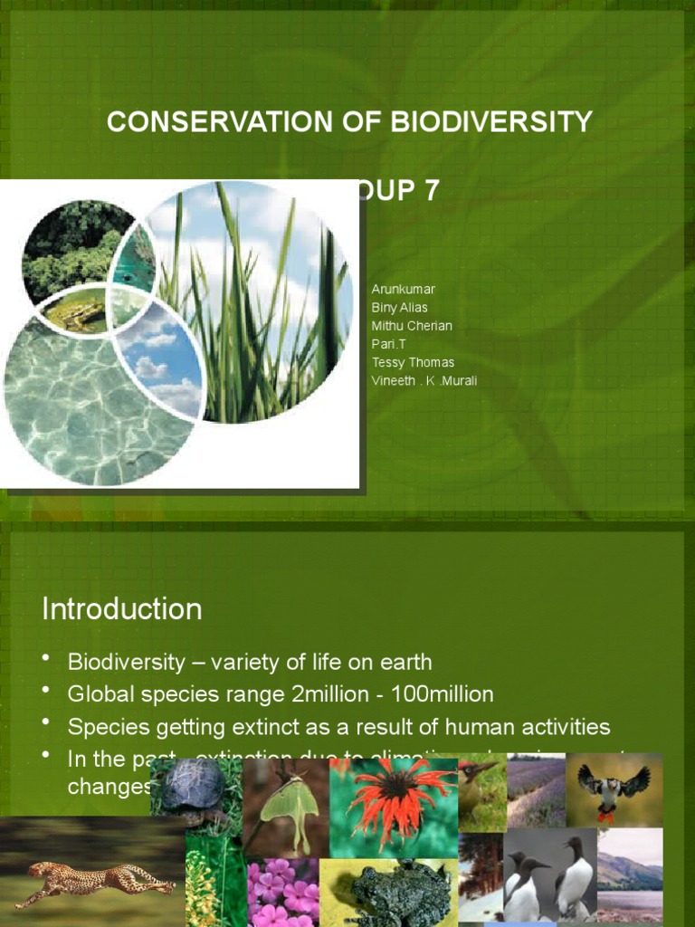 Biodiversity Conservation Strategies | PDF | Conservation Biology ...