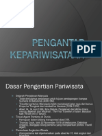 Pengertian PARIWISATA